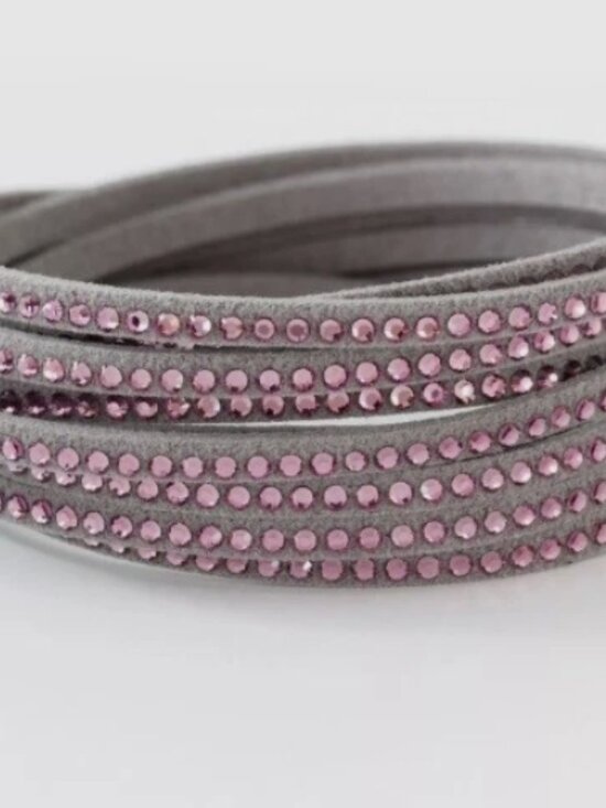 Touchstone Crystal Jewelry - NWT Touchstone Crystal By Swarovski Wrap-Star Bracelet Iris